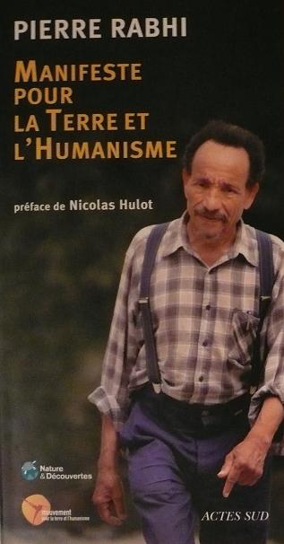 livre Manifeste pour la terre et l'humanisme